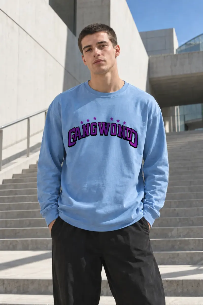 "Cangwondo Varsity Stars" Unisex Longsleeve T-shirt | Gildan 2400