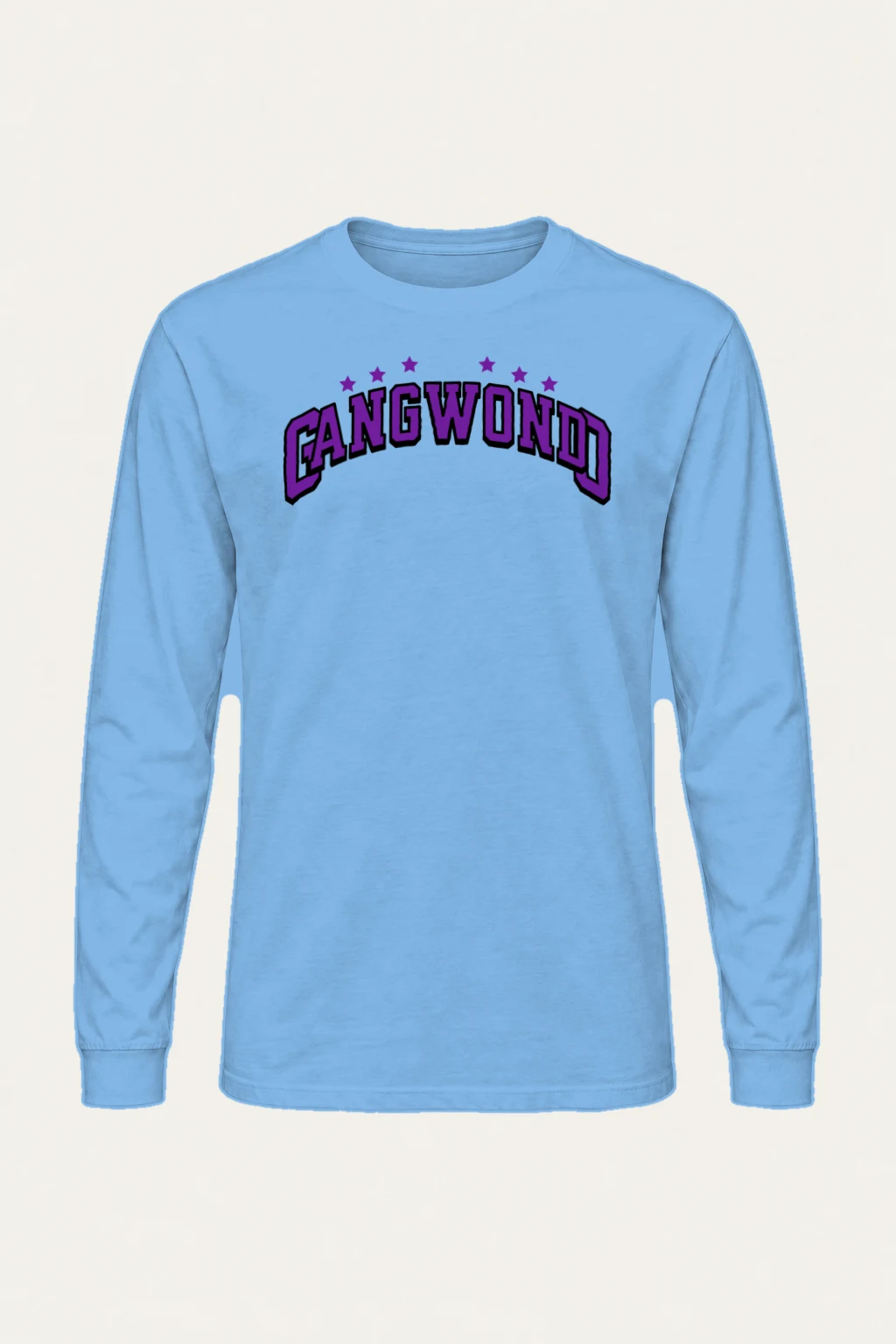 "Cangwondo Varsity Stars" Unisex Longsleeve T-shirt | Gildan 2400