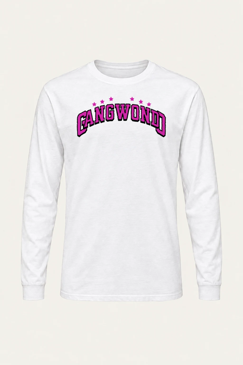 "Cangwondo Varsity Stars" Unisex Longsleeve T-shirt | Gildan 2400