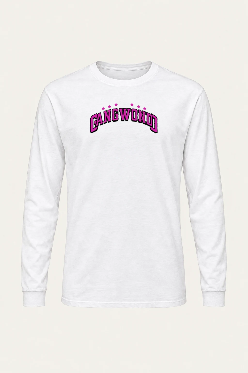 "Cangwondo Varsity Stars" Unisex Longsleeve T-shirt | Gildan 2400
