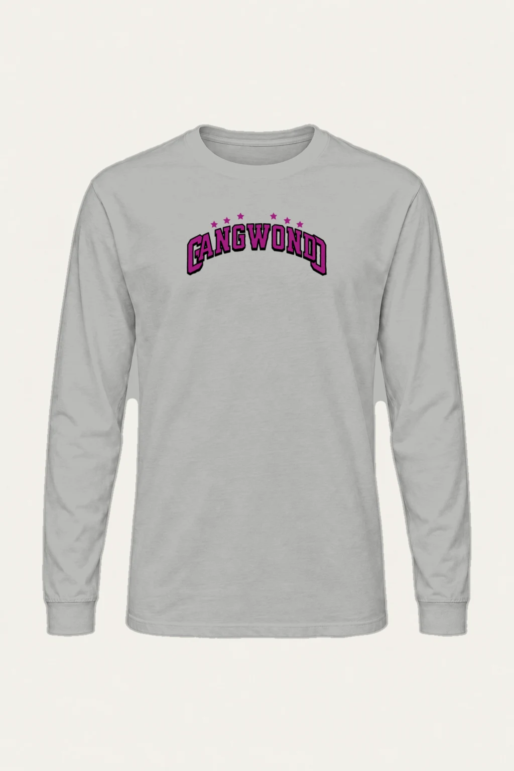 "Cangwondo Varsity Stars" Unisex Longsleeve T-shirt | Gildan 2400
