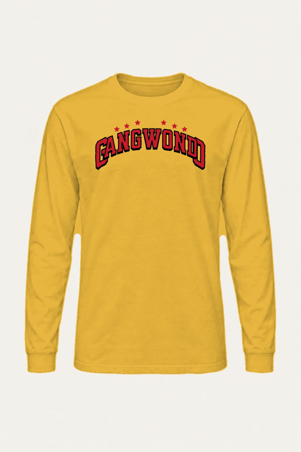 "Cangwondo Varsity Stars" Unisex Longsleeve T-shirt | Gildan 2400