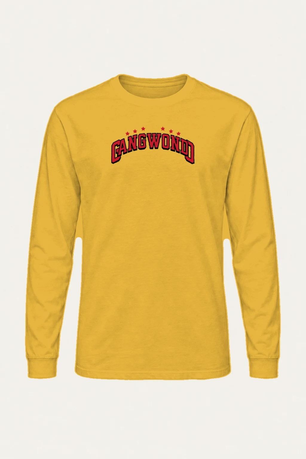"Cangwondo Varsity Stars" Unisex Longsleeve T-shirt | Gildan 2400