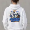 "Graffiti City Korean Phrase" Heavy Blend Unisex Pullover Hoodie