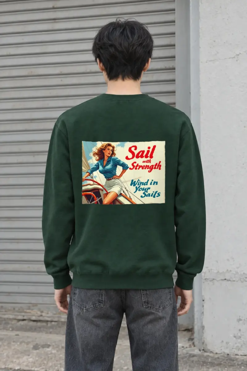 "Captain Your Course" Heavy Blend Unisex Crewneck Sweatshirt