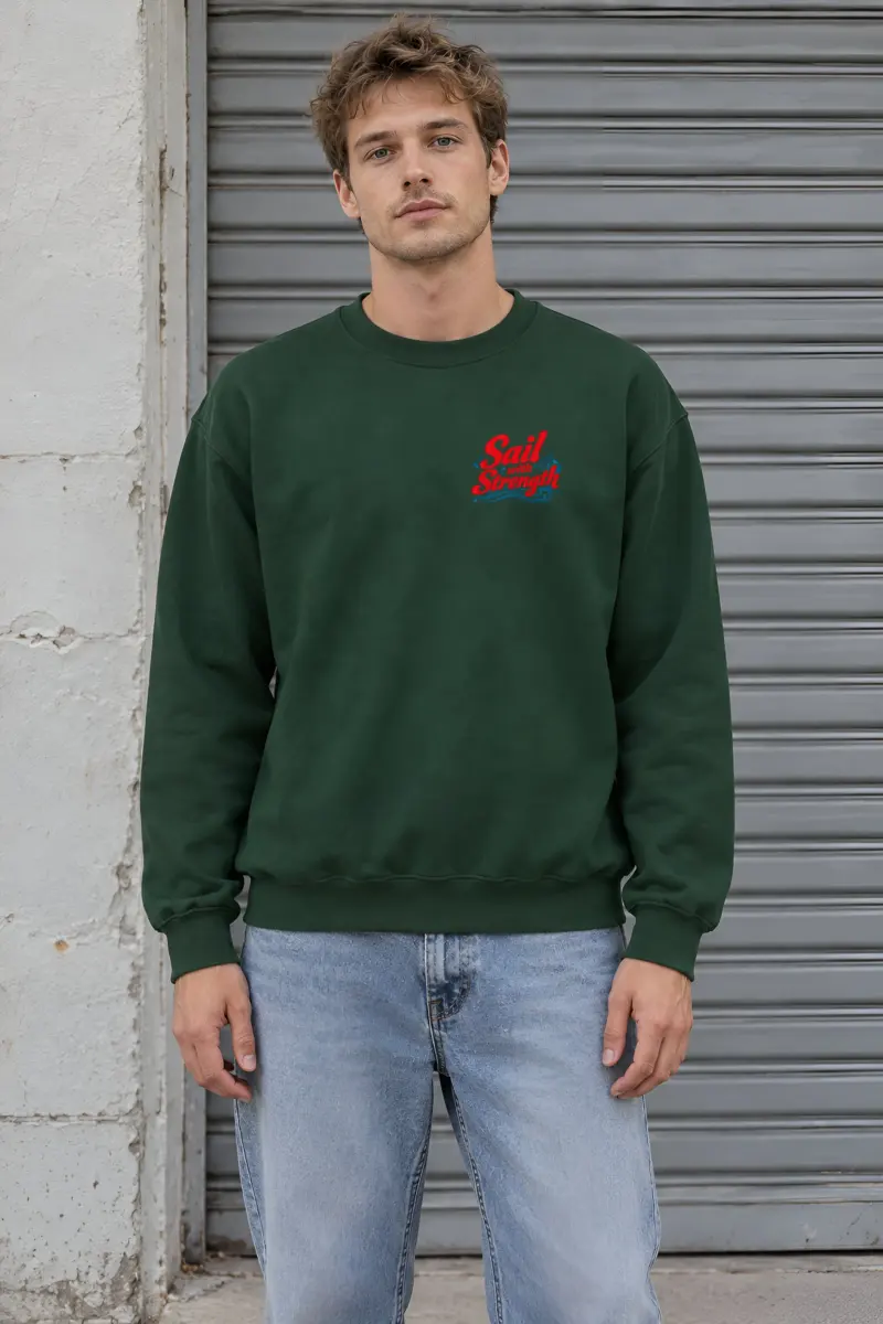 "Captain Your Course" Heavy Blend Unisex Crewneck Sweatshirt