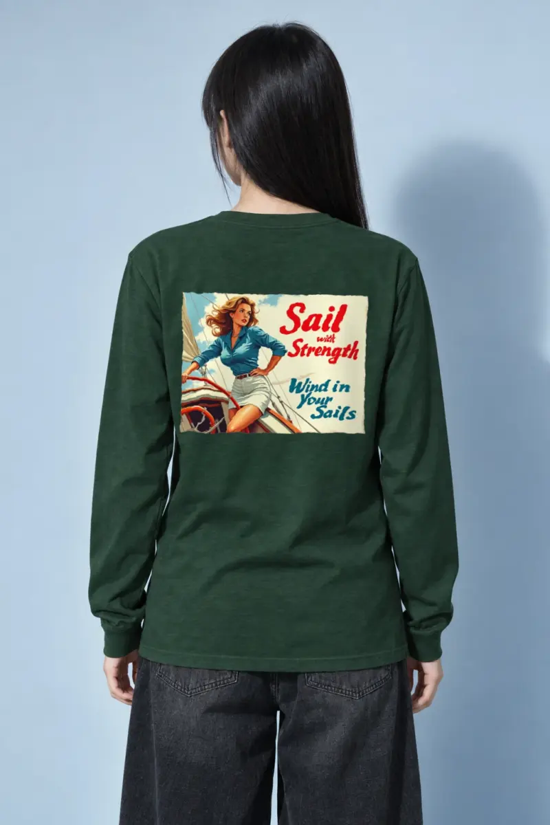 "Captain Your Course" Unisex Longsleeve T-shirt | Gildan 2400