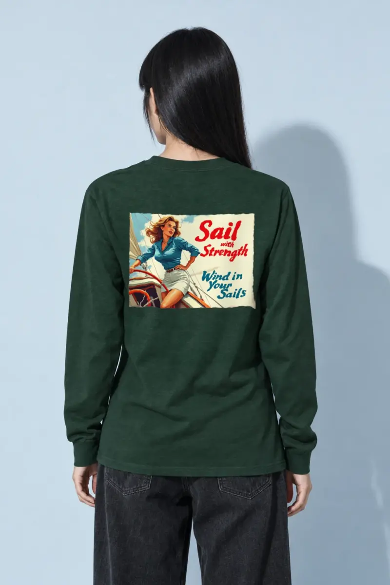 "Captain Your Course" Unisex Longsleeve T-shirt