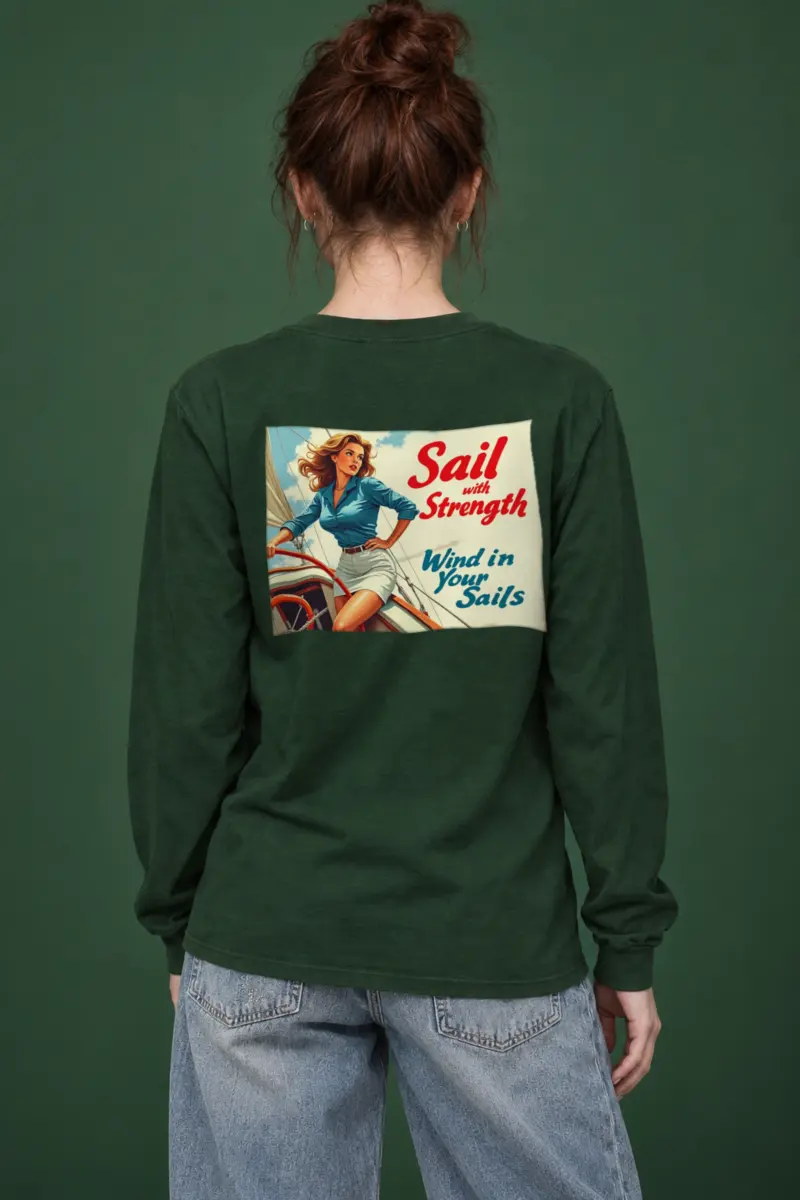 "Captain Your Course" Unisex Longsleeve T-shirt