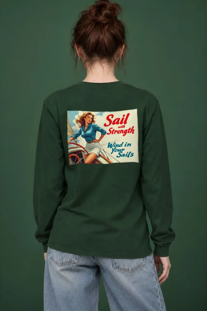 "Captain Your Course" Unisex Longsleeve T-shirt