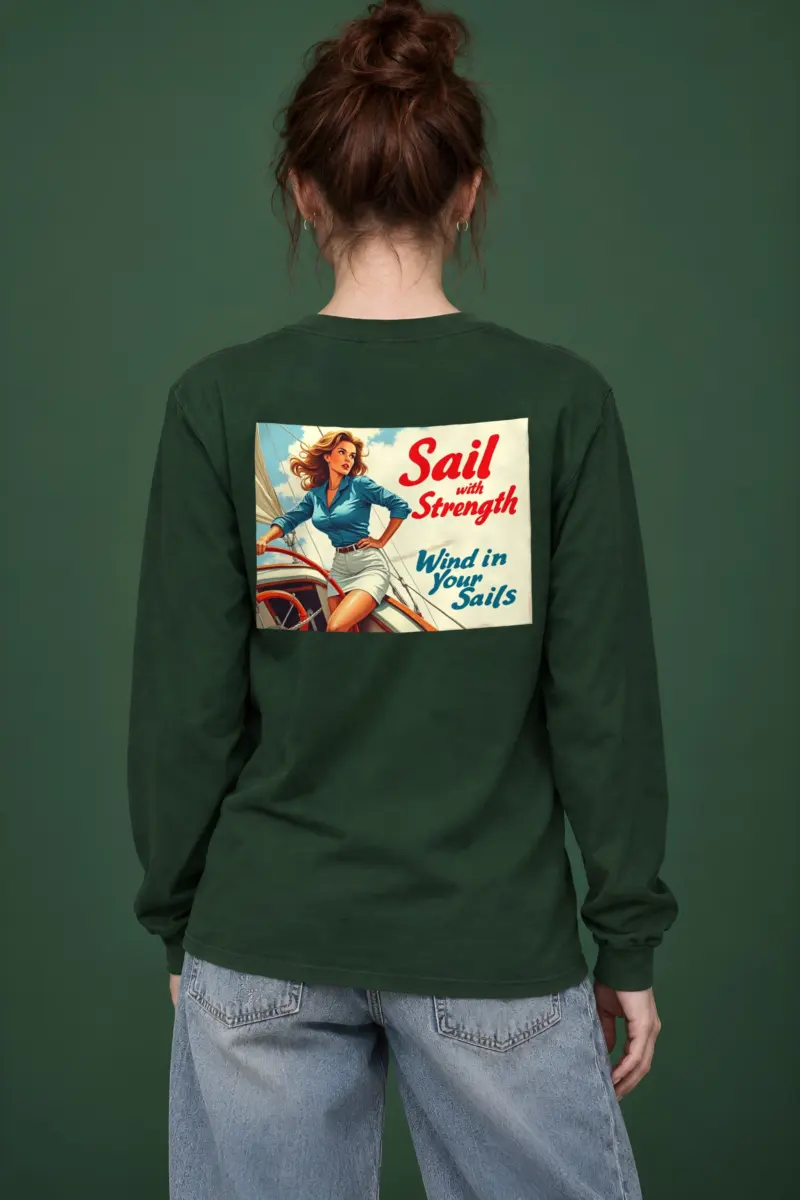 "Captain Your Course" Unisex Longsleeve T-shirt