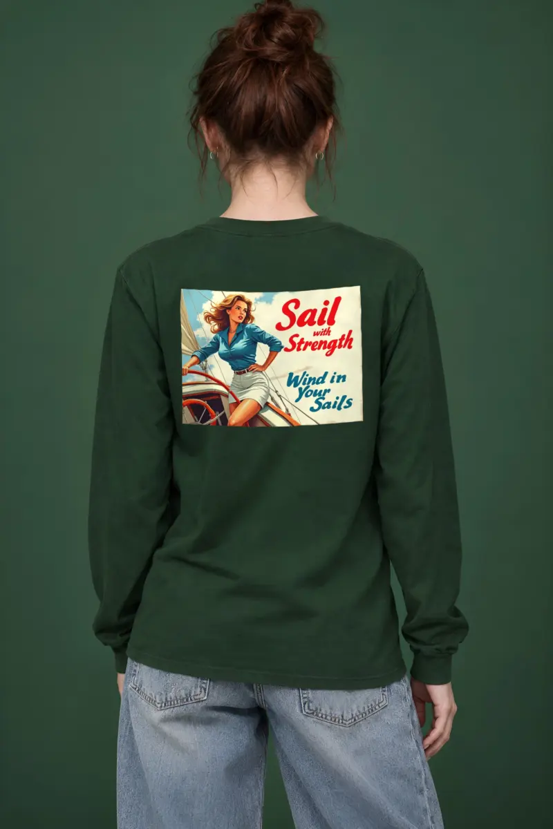 "Captain Your Course" Unisex Longsleeve T-shirt