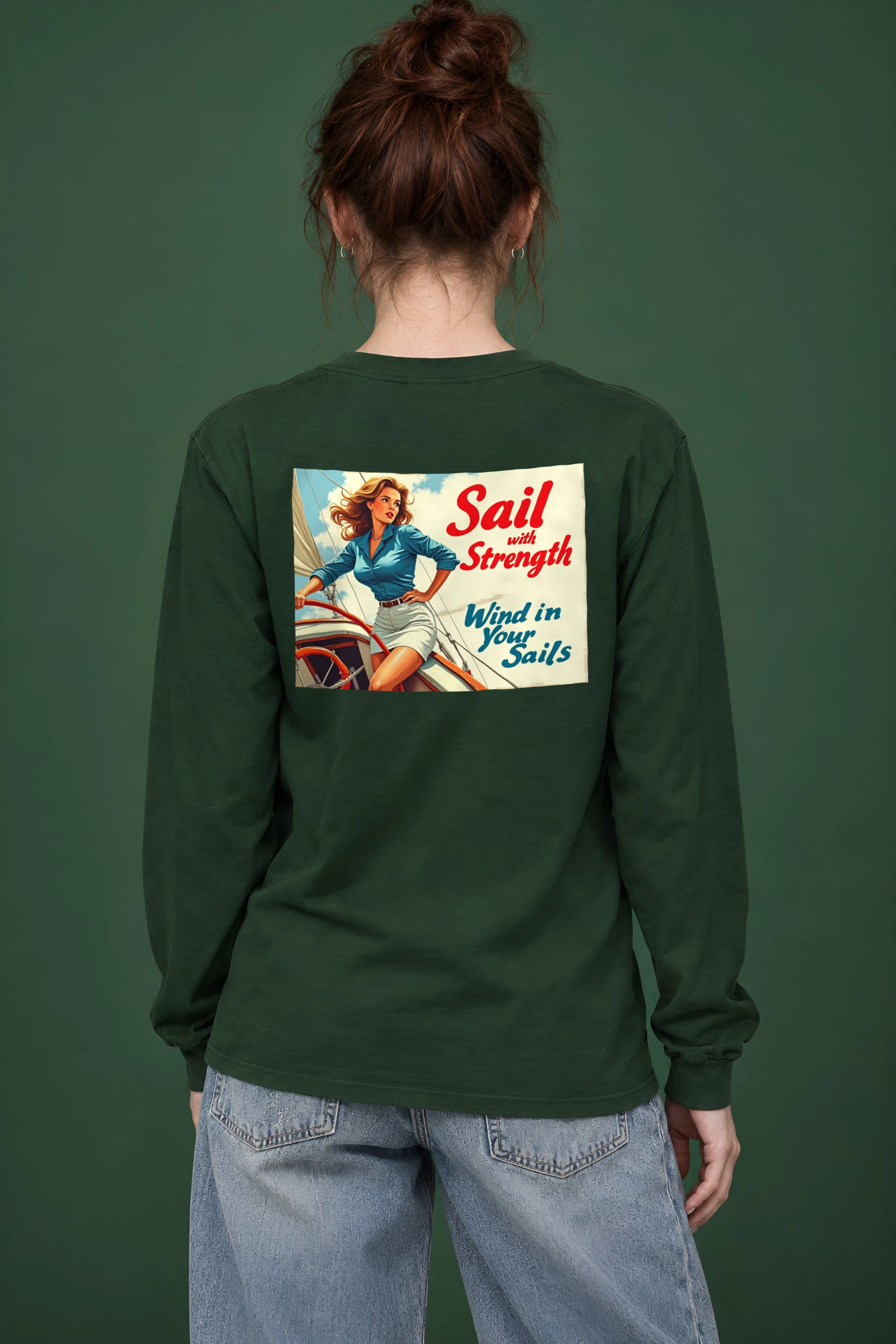 "Captain Your Course" Unisex Longsleeve T-shirt