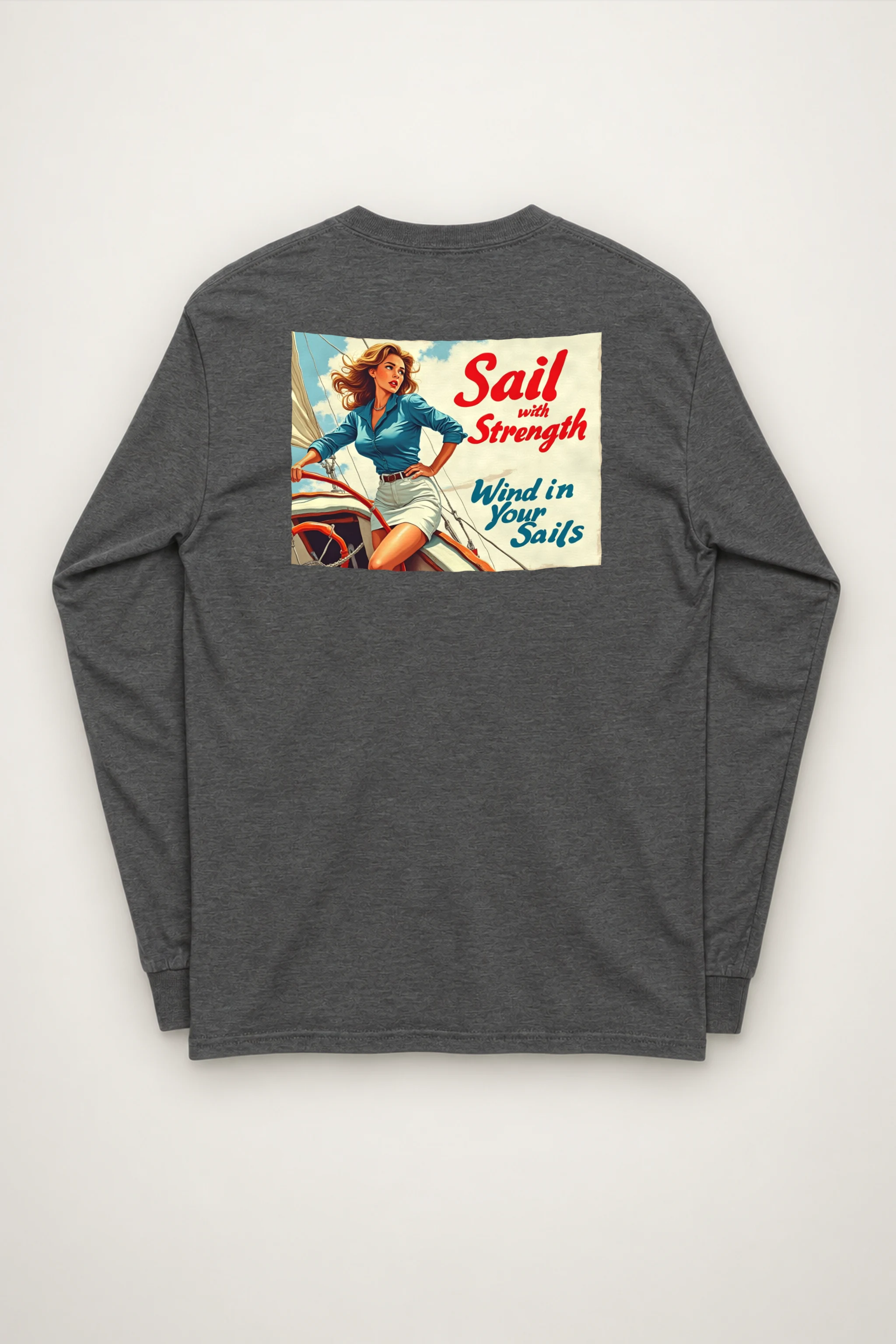 "Captain Your Course" Unisex Longsleeve T-shirt
