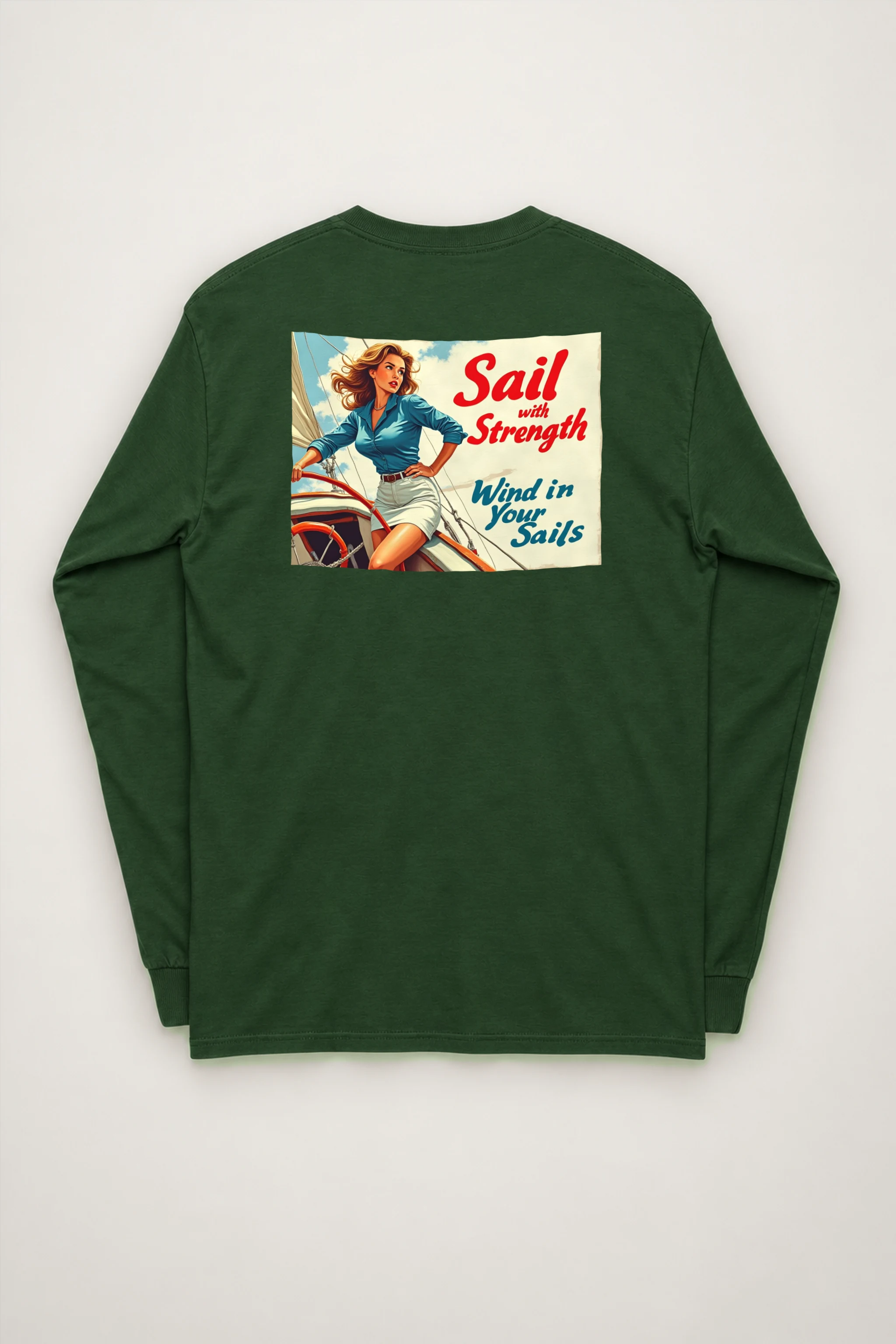"Captain Your Course" Unisex Longsleeve T-shirt