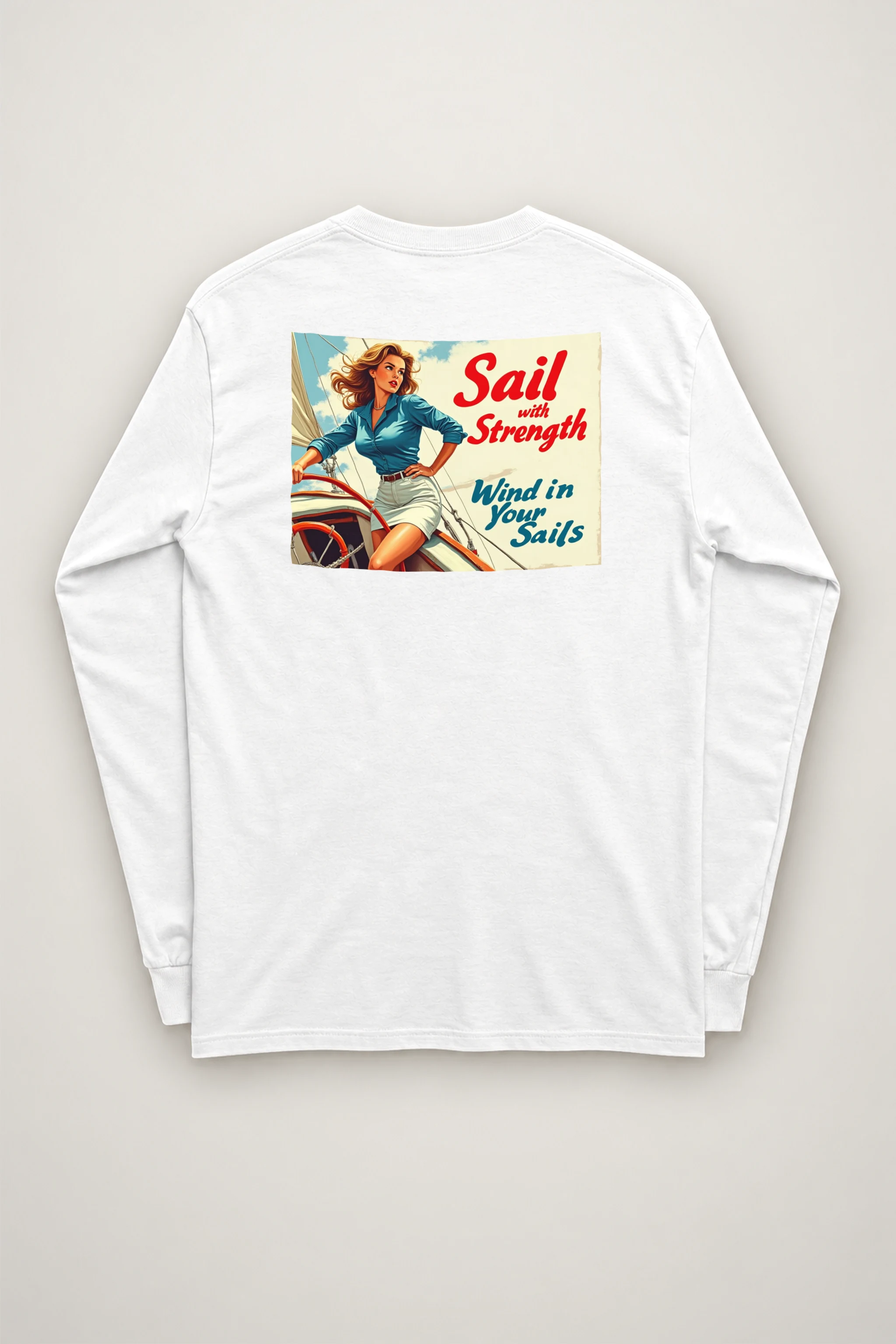 "Captain Your Course" Unisex Longsleeve T-shirt