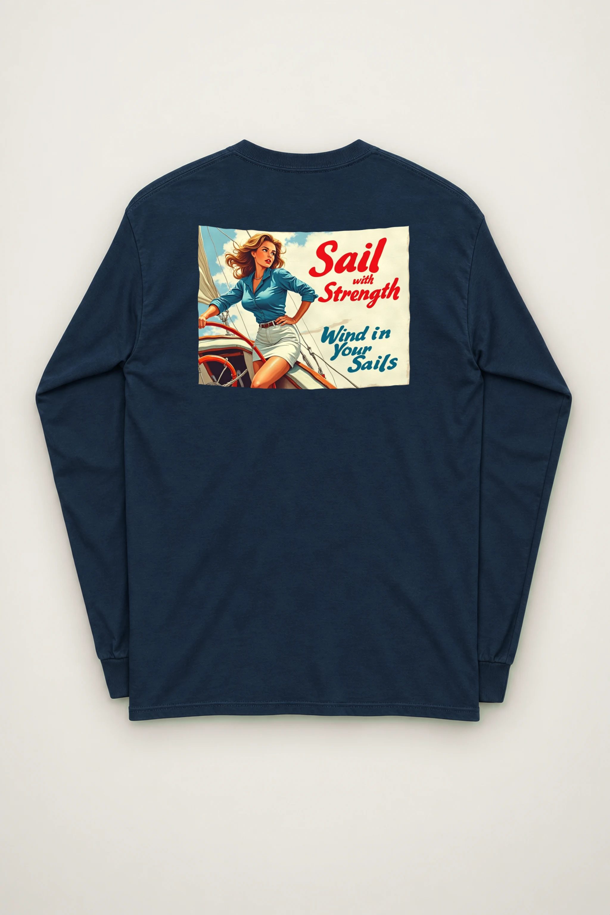 "Captain Your Course" Unisex Longsleeve T-shirt