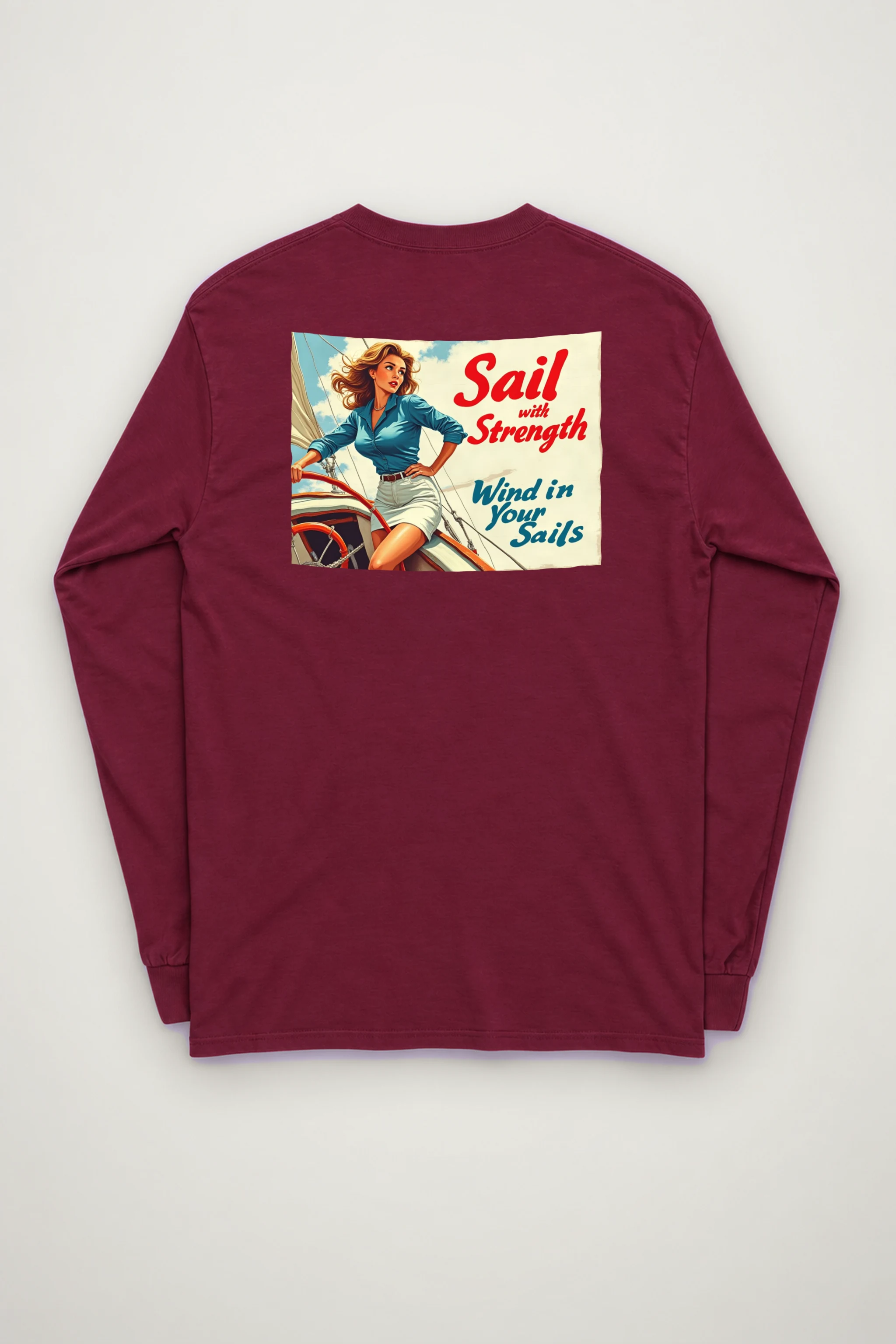 "Captain Your Course" Unisex Longsleeve T-shirt