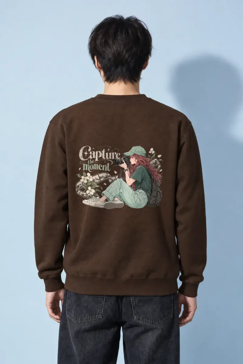 "Capture The Moment" Heavy Blend Unisex Crewneck Sweatshirt