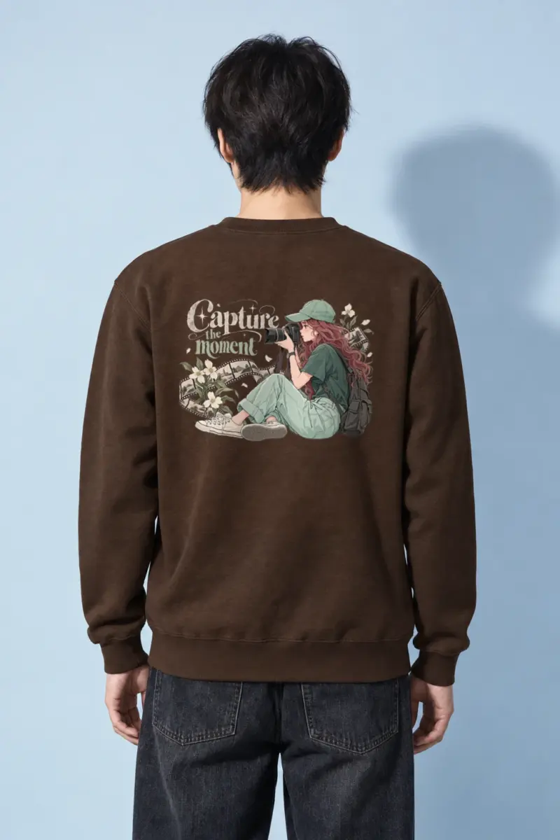 "Capture The Moment" Heavy Blend Unisex Crewneck Sweatshirt