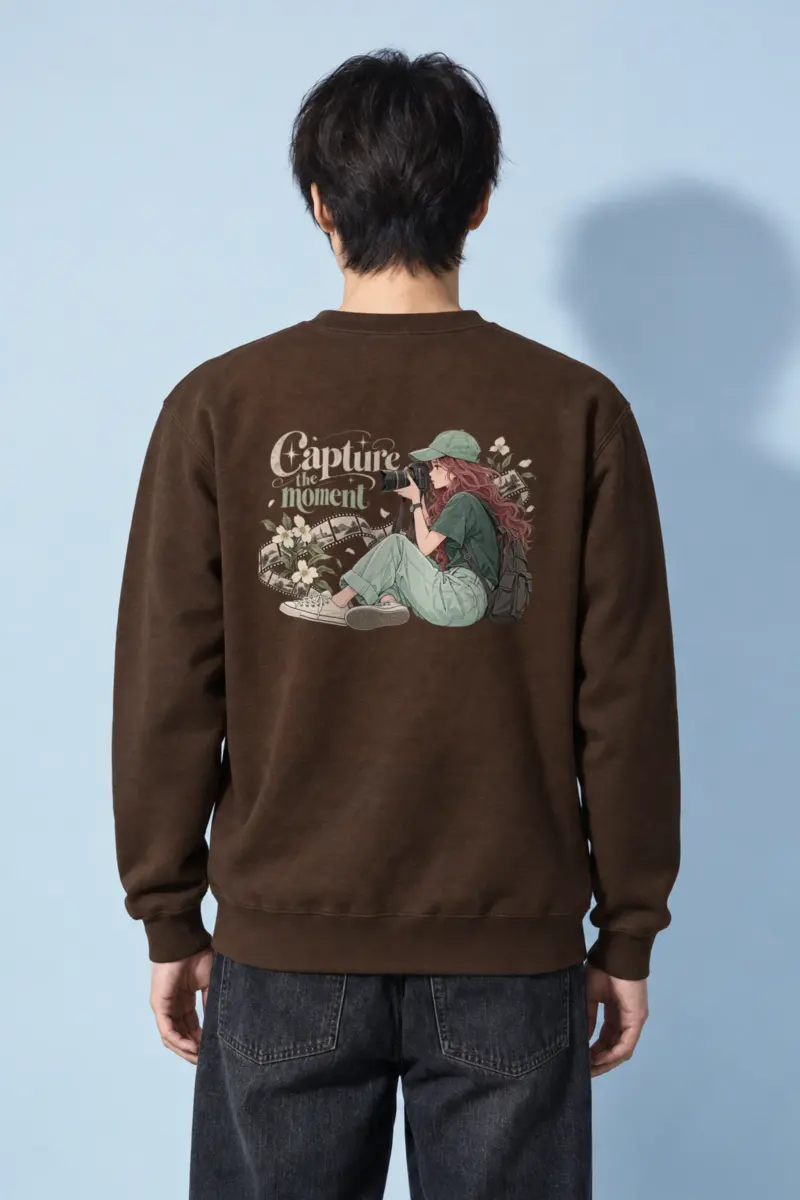 "Capture The Moment" Heavy Blend Unisex Crewneck Sweatshirt