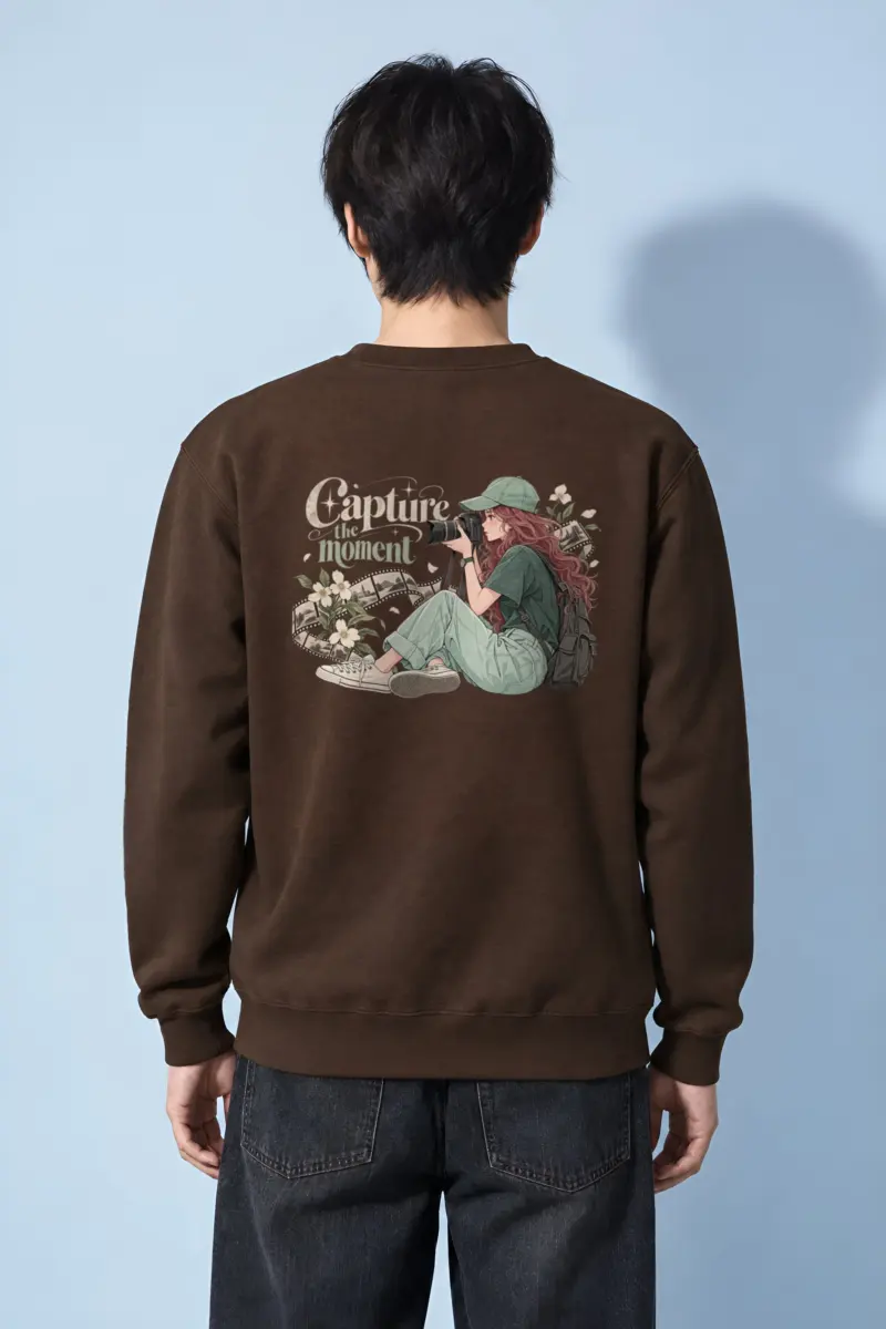 "Capture The Moment" Heavy Blend Unisex Crewneck Sweatshirt