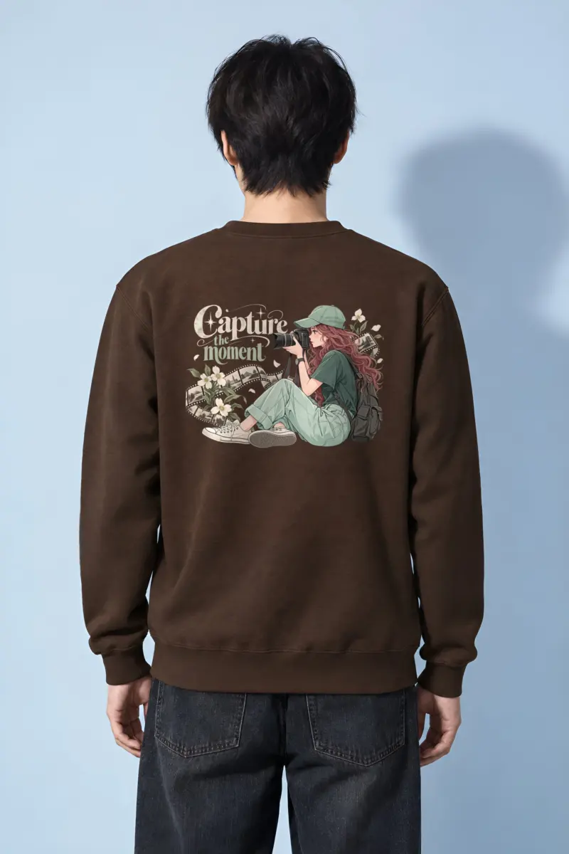 "Capture The Moment" Heavy Blend Unisex Crewneck Sweatshirt