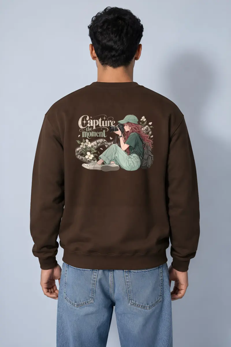 "Capture The Moment" Heavy Blend Unisex Crewneck Sweatshirt