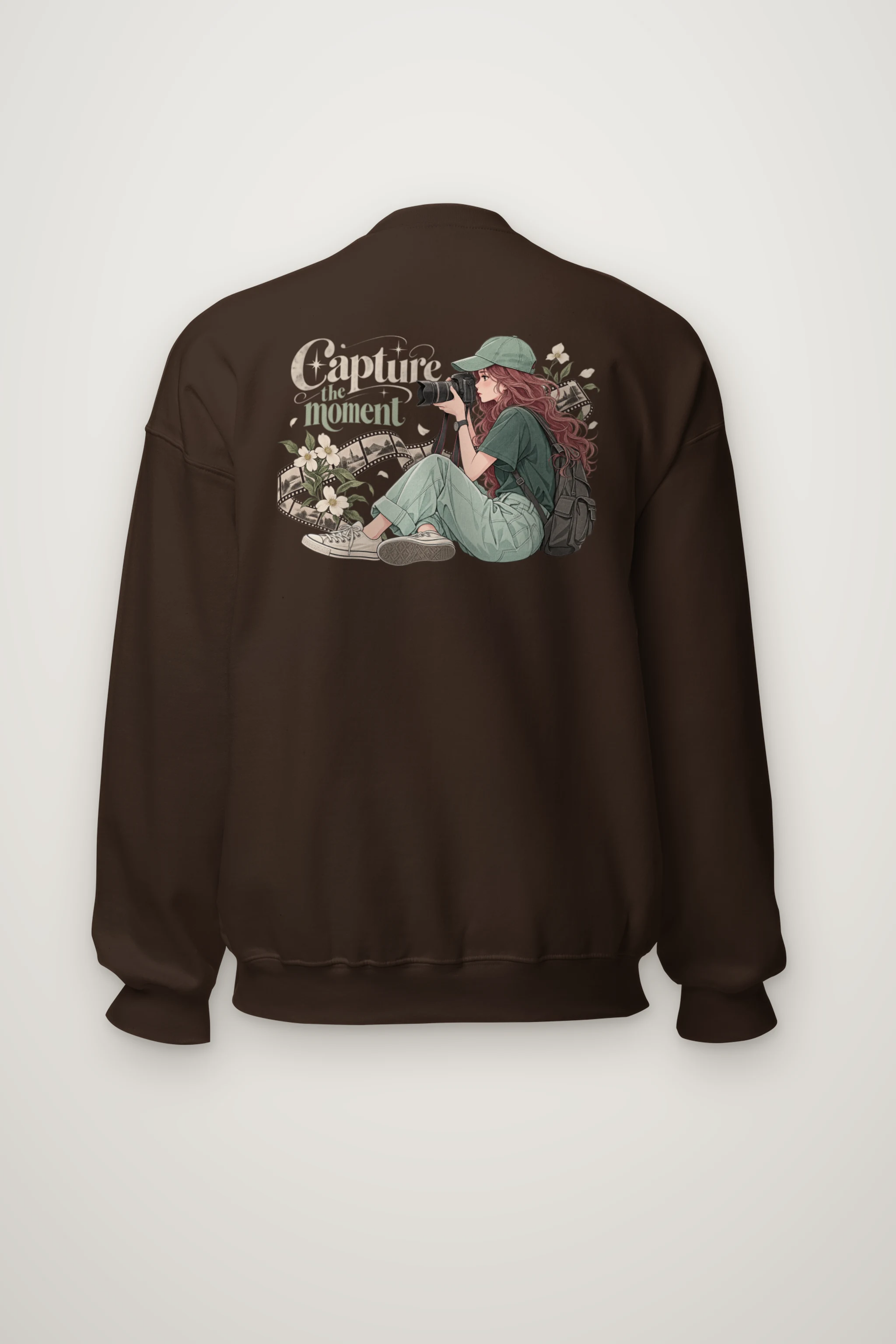 "Capture The Moment" Heavy Blend Unisex Crewneck Sweatshirt