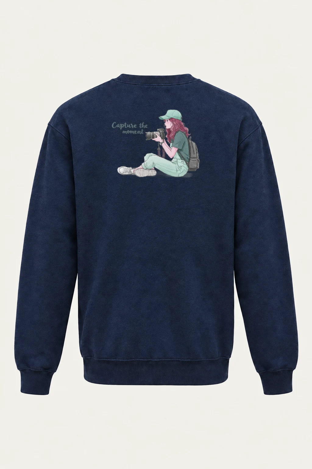 "Capture The Moment" Heavy Blend Unisex Crewneck Sweatshirt | Gildan 18000