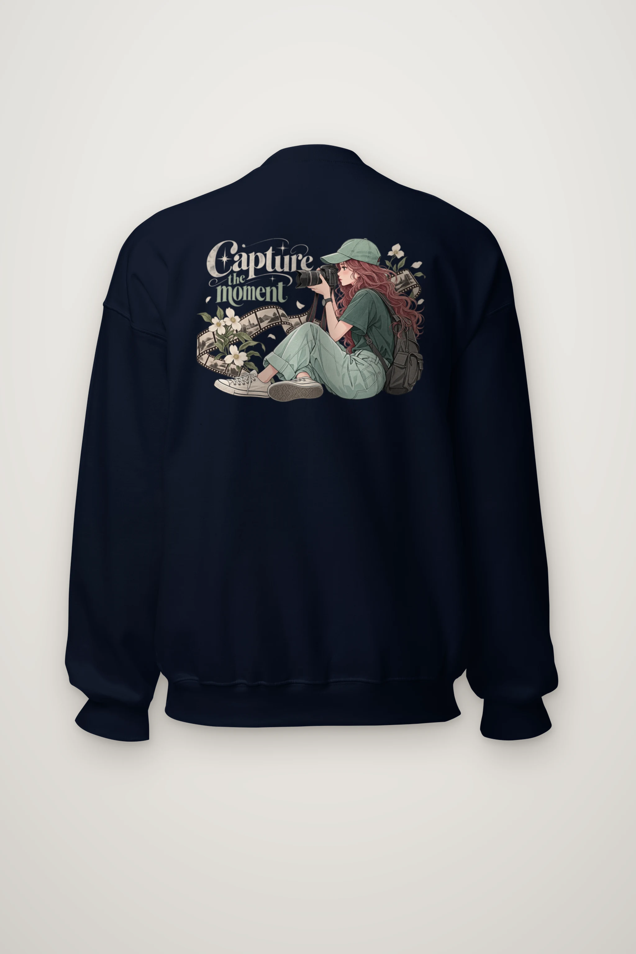 "Capture The Moment" Heavy Blend Unisex Crewneck Sweatshirt