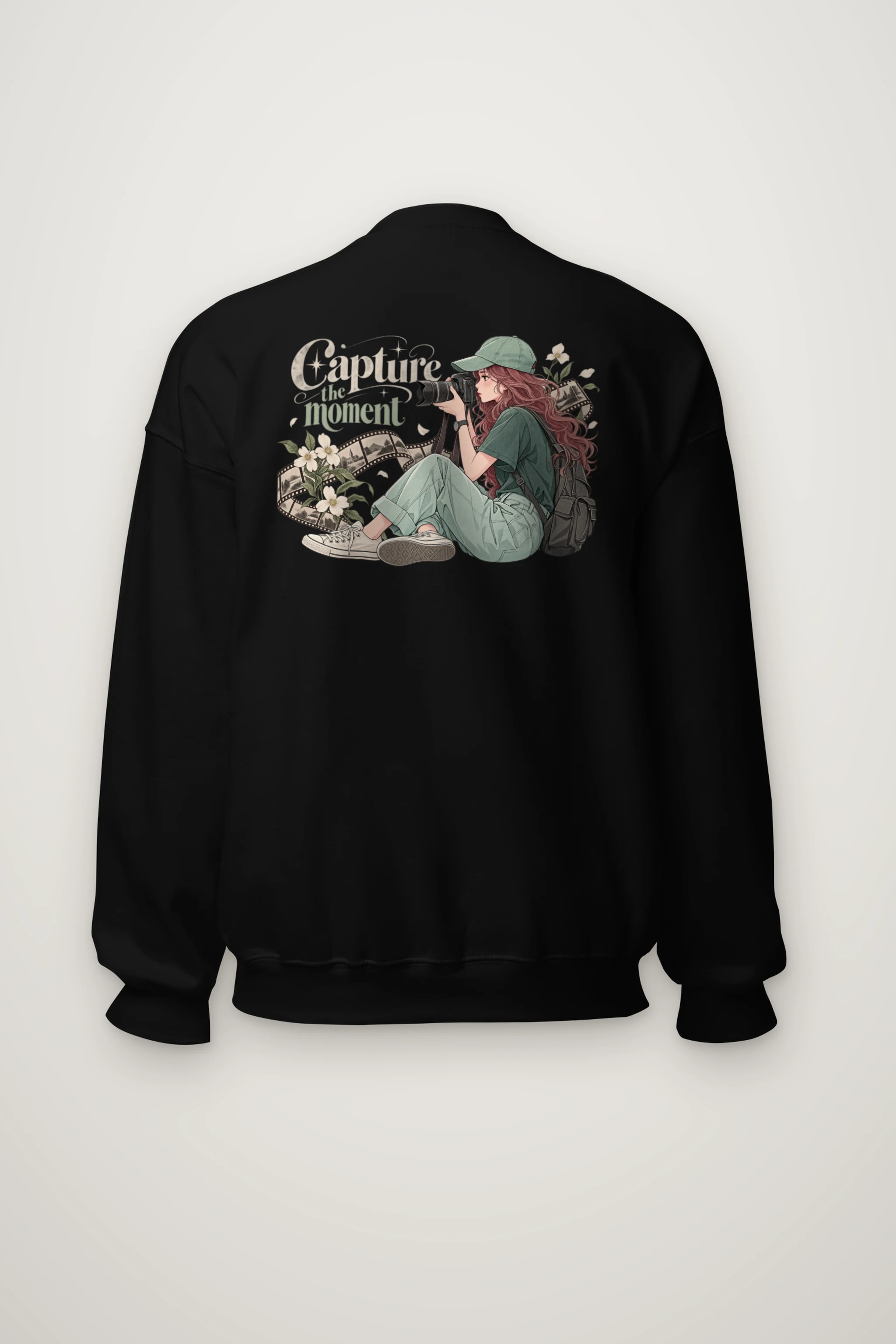"Capture The Moment" Heavy Blend Unisex Crewneck Sweatshirt