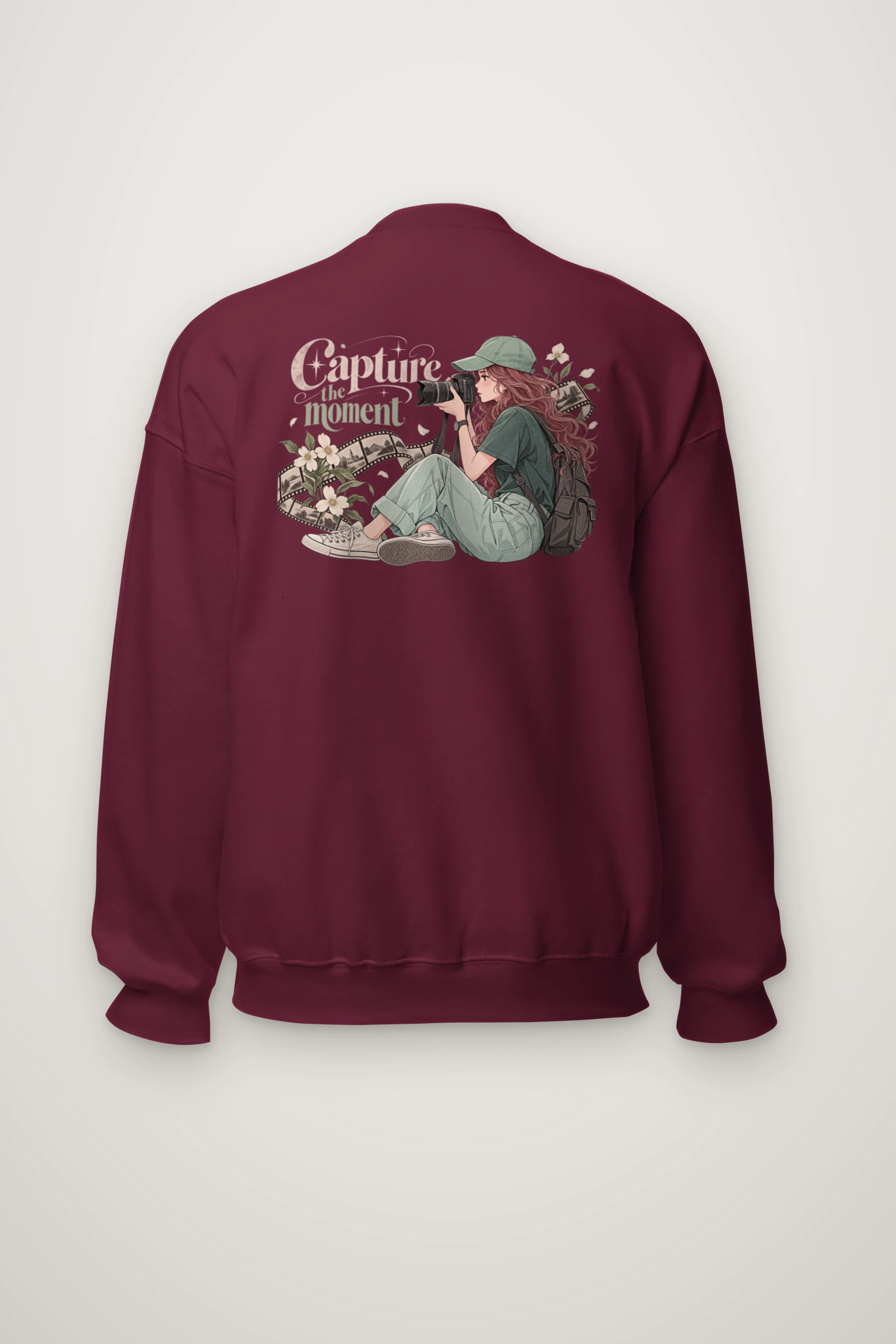"Capture The Moment" Heavy Blend Unisex Crewneck Sweatshirt