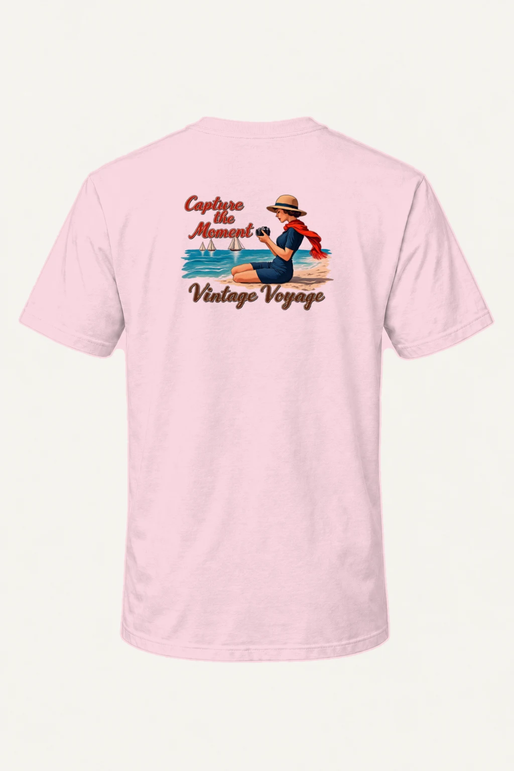 "Capture the Moment" Heavyweight Unisex Crewneck T-shirt | Gildan 5000