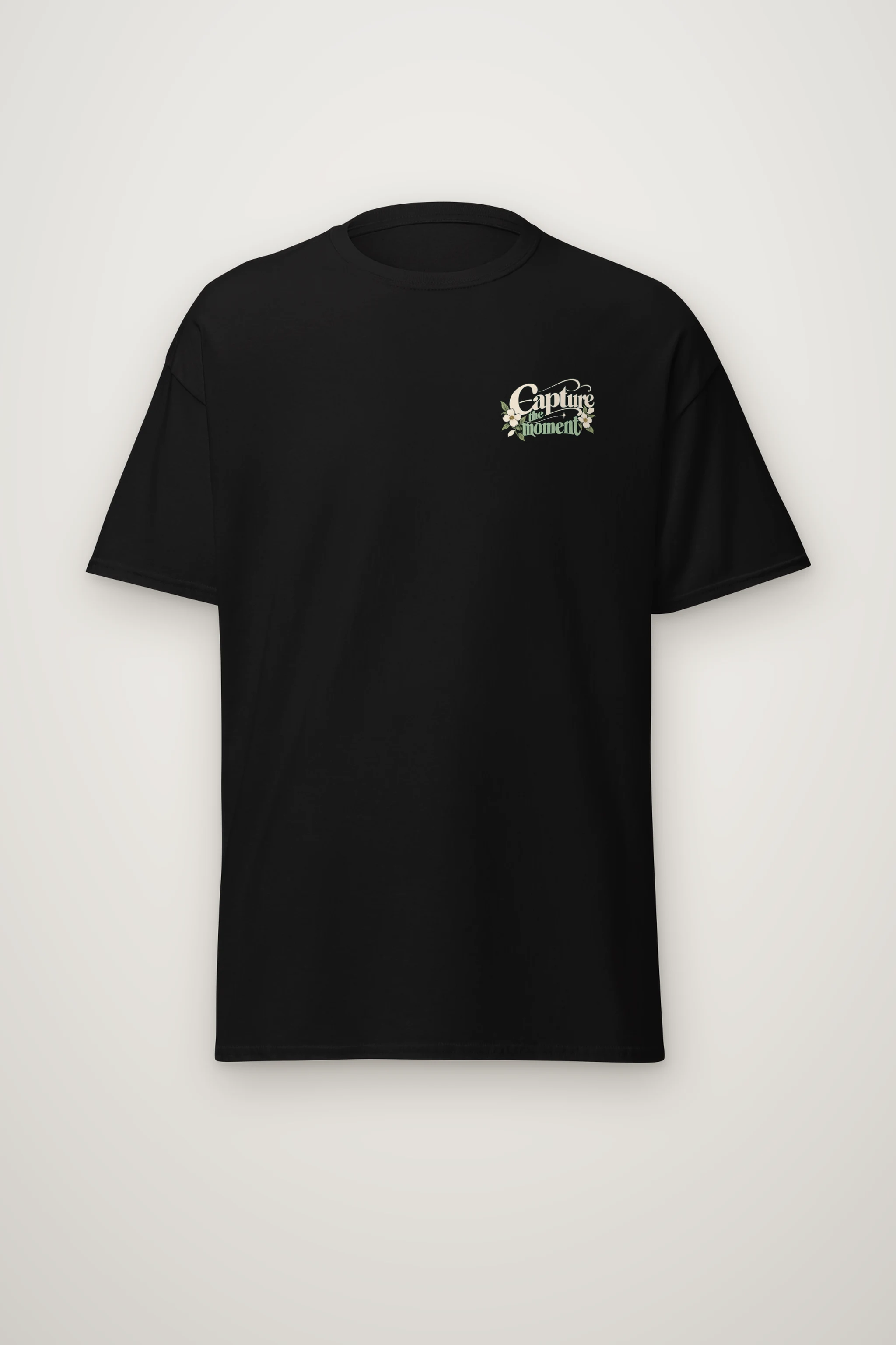 "Capture The Moment" Heavyweight Unisex Crewneck T-shirt