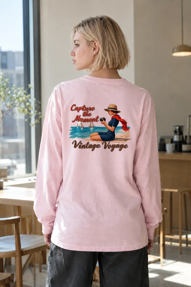 "Capture The Moment" Unisex Longsleeve T-shirt | Gildan 2400