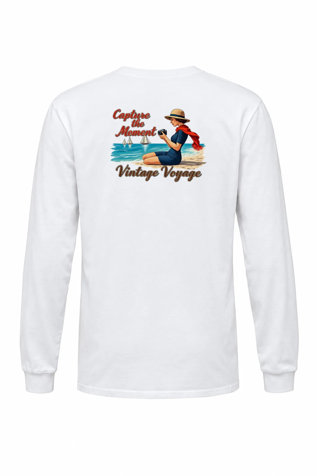 "Capture The Moment" Unisex Longsleeve T-shirt | Gildan 2400