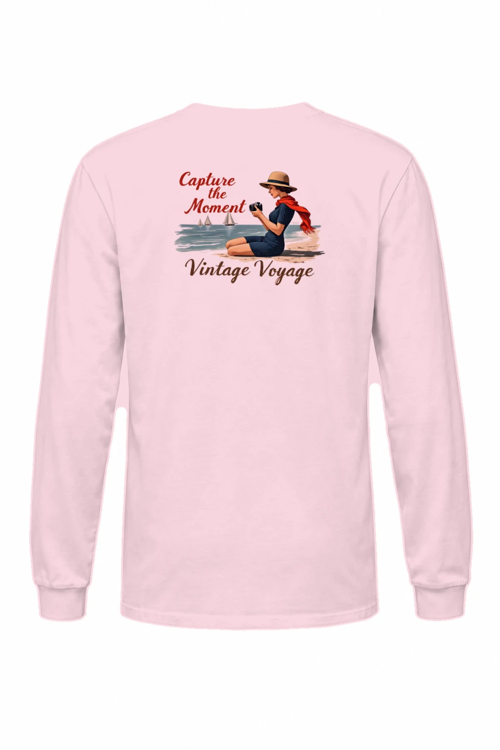 "Capture The Moment" Unisex Longsleeve T-shirt | Gildan 2400