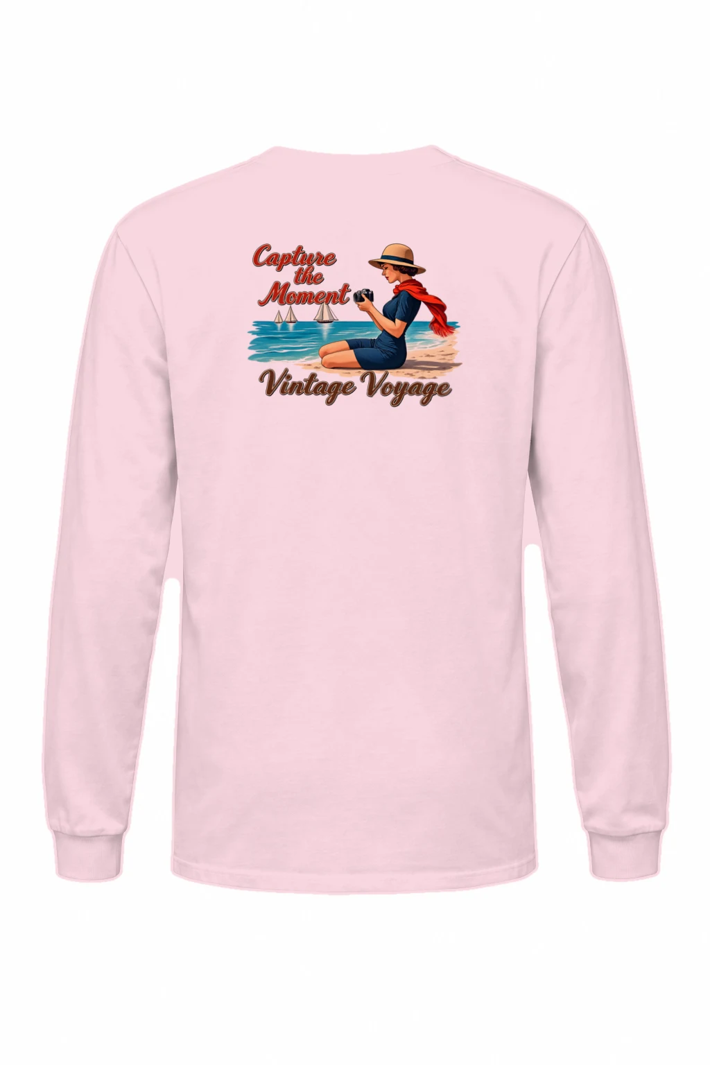 "Capture The Moment" Unisex Longsleeve T-shirt | Gildan 2400