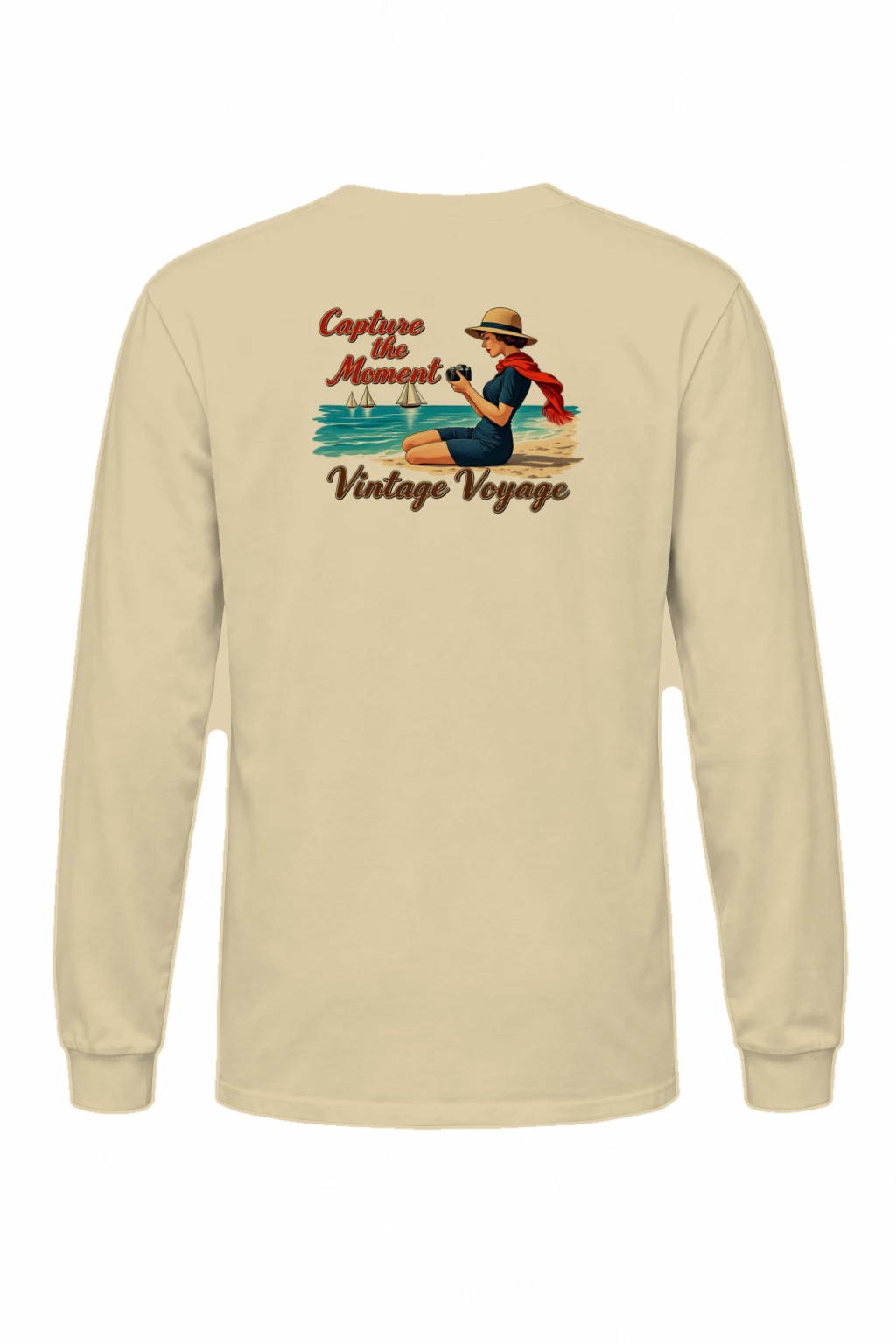 "Capture The Moment" Unisex Longsleeve T-shirt | Gildan 2400
