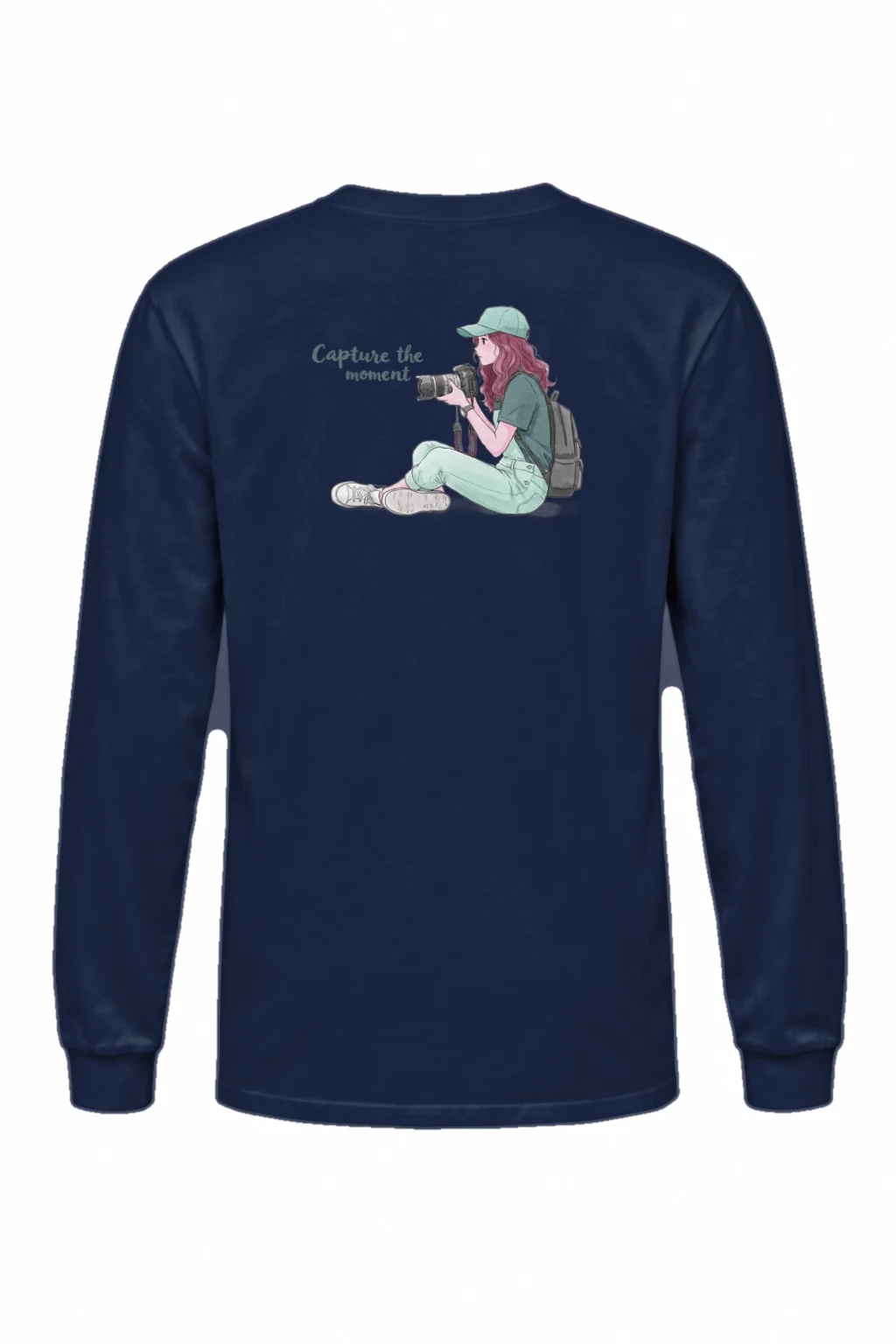 "Capture The Moment" Unisex Longsleeve T-shirt | Gildan 2400