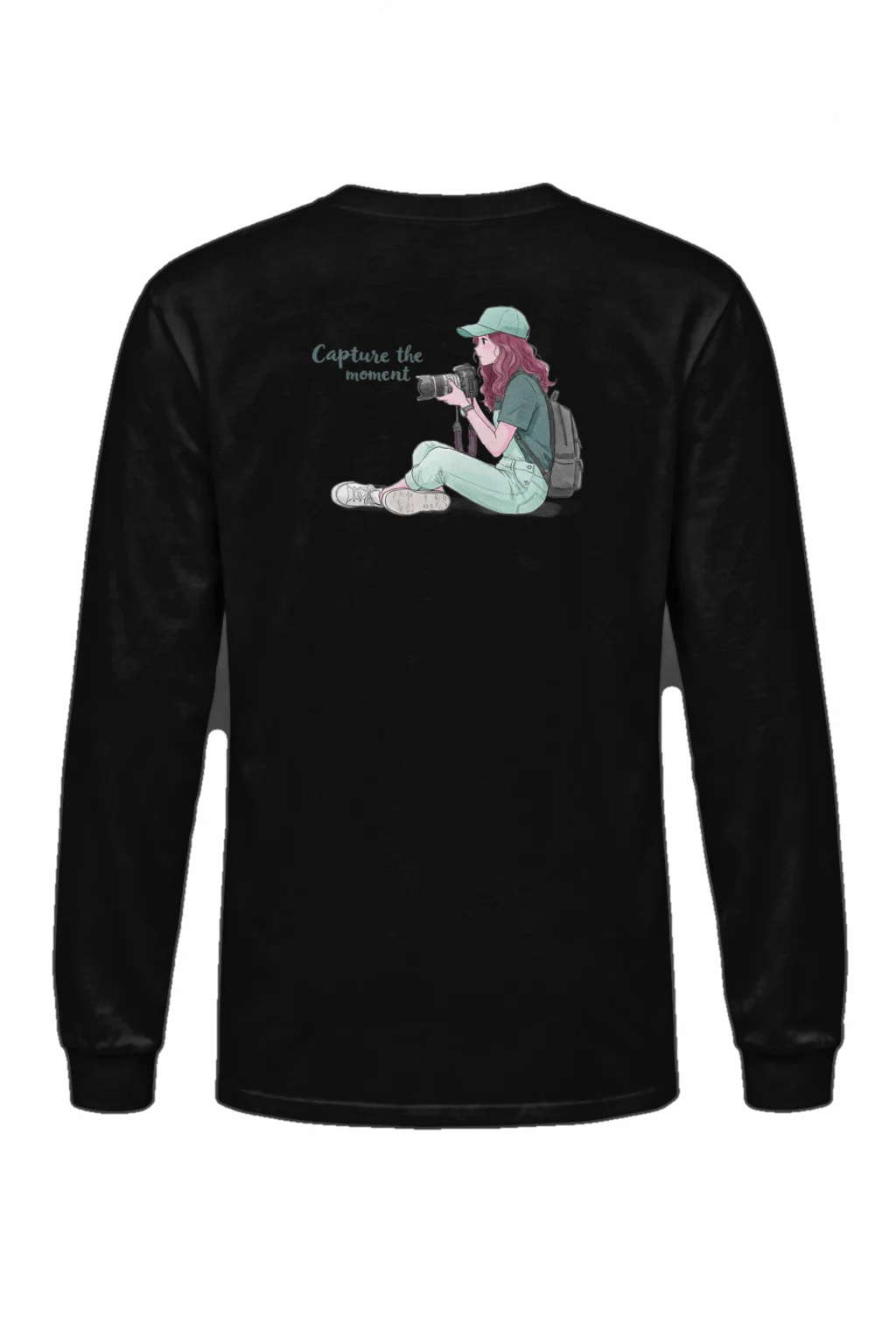 "Capture The Moment" Unisex Longsleeve T-shirt | Gildan 2400