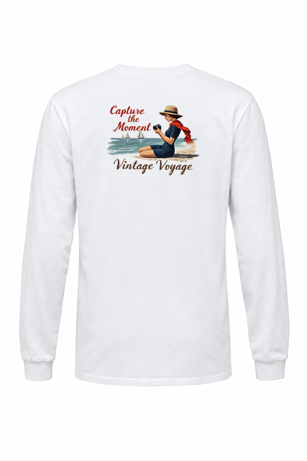 "Capture The Moment" Unisex Longsleeve T-shirt | Gildan 2400