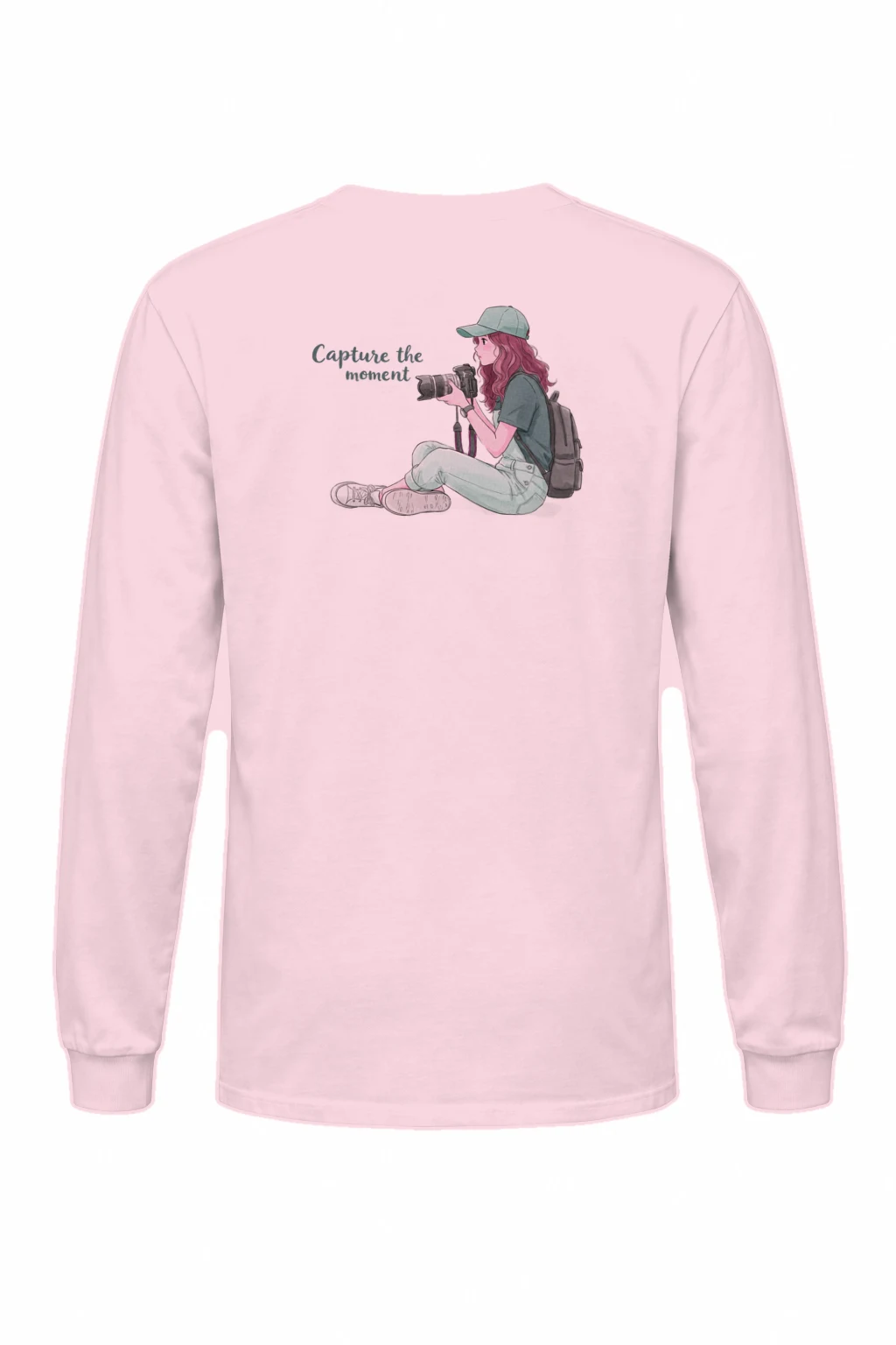 "Capture The Moment" Unisex Longsleeve T-shirt | Gildan 2400