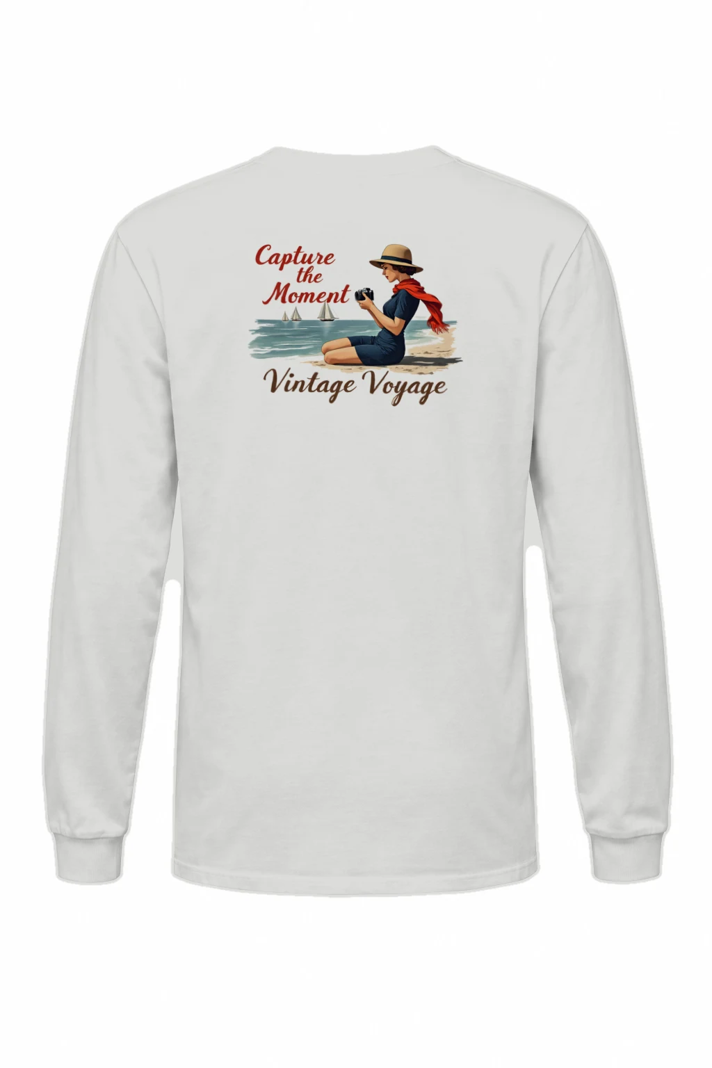 "Capture The Moment" Unisex Longsleeve T-shirt | Gildan 2400