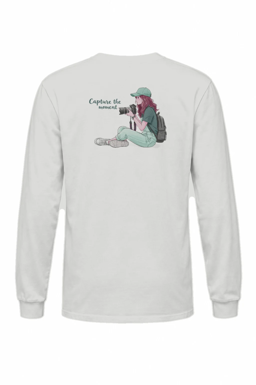 "Capture The Moment" Unisex Longsleeve T-shirt | Gildan 2400