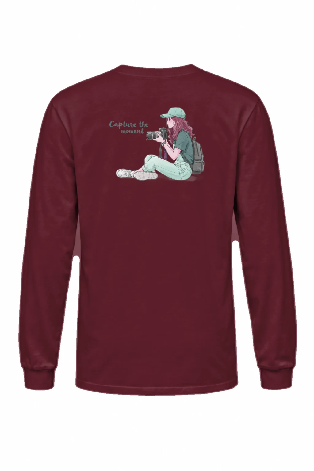 "Capture The Moment" Unisex Longsleeve T-shirt | Gildan 2400