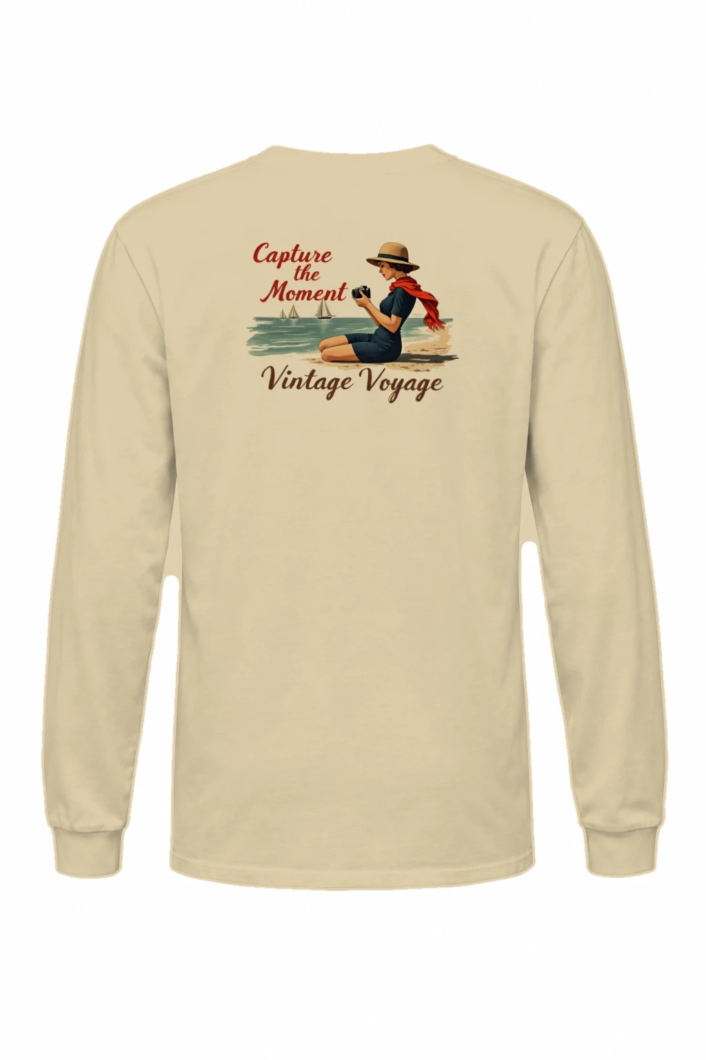 "Capture The Moment" Unisex Longsleeve T-shirt | Gildan 2400
