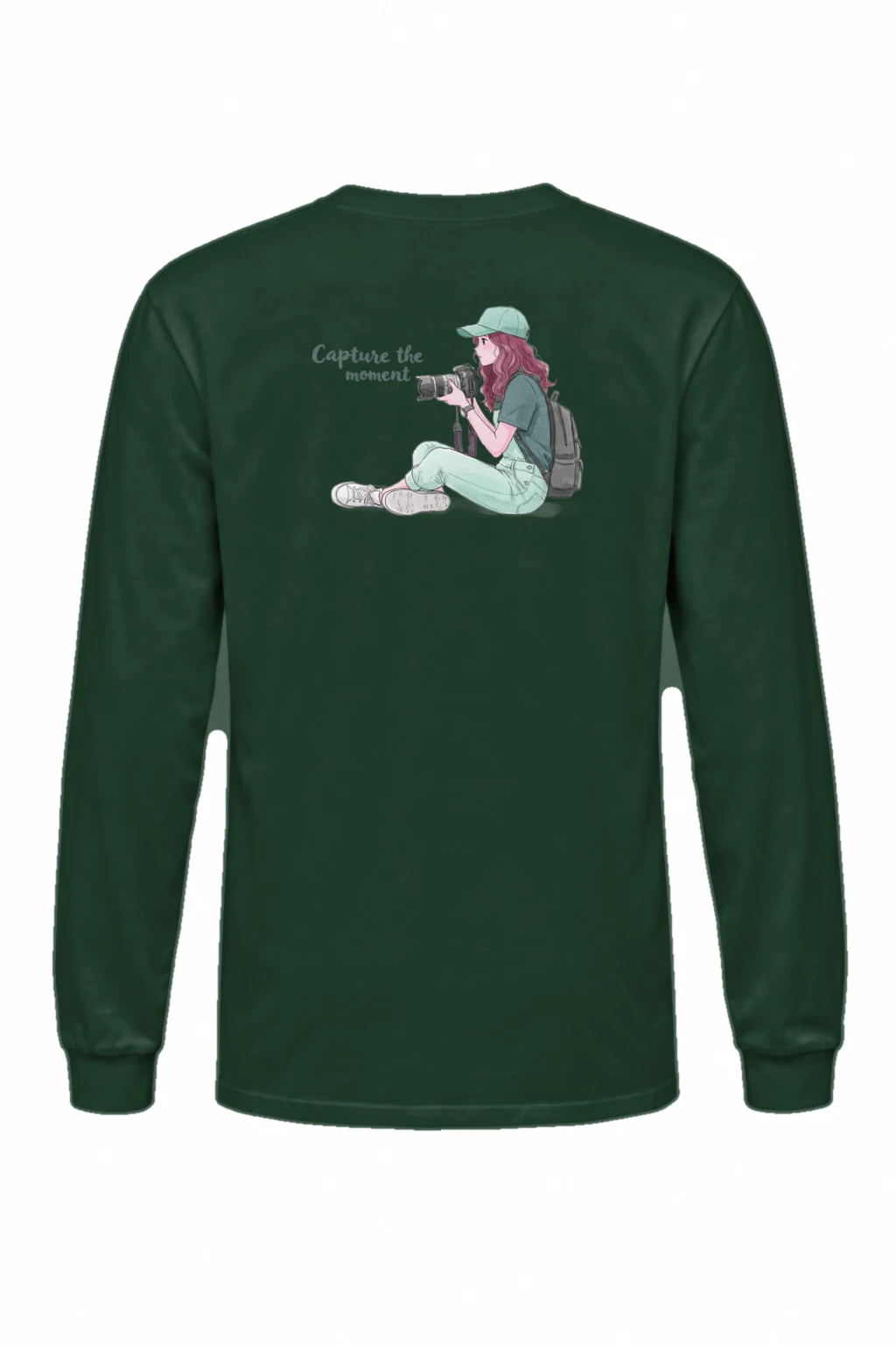 "Capture The Moment" Unisex Longsleeve T-shirt | Gildan 2400