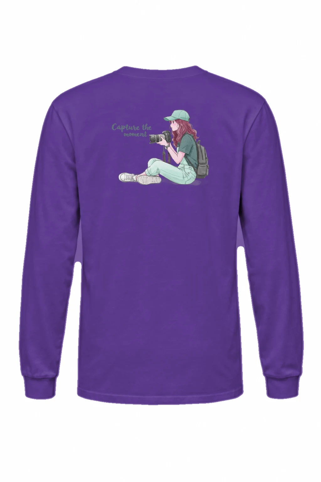 "Capture The Moment" Unisex Longsleeve T-shirt | Gildan 2400